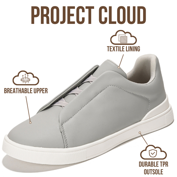 Project Cloud | "Hudson" Men Sneakers | Memory Foam Insole | Lightweight | Non-Slip