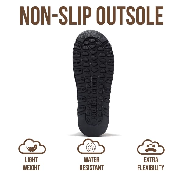 Project Cloud | "Huggy" 100% Genuine Suede Leather Ankle Boots for Women | Memory Foam | Lightweight | Non-Slip