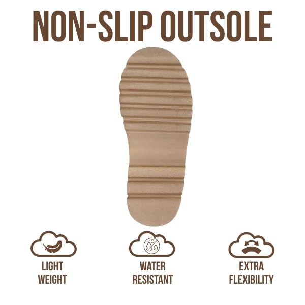 Project Cloud | "Huggy" 100% Genuine Suede Leather Ankle Boots for Women | Memory Foam | Lightweight | Non-Slip