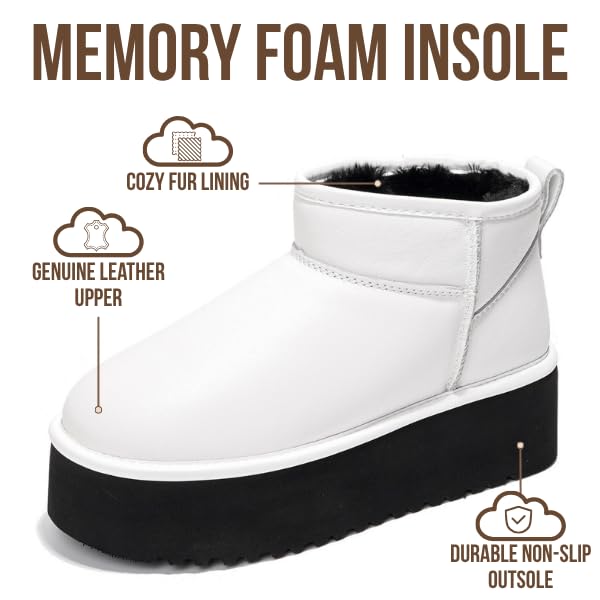 Project Cloud | "Huggy" 100% Genuine Suede Leather Ankle Boots for Women | Memory Foam | Lightweight | Non-Slip