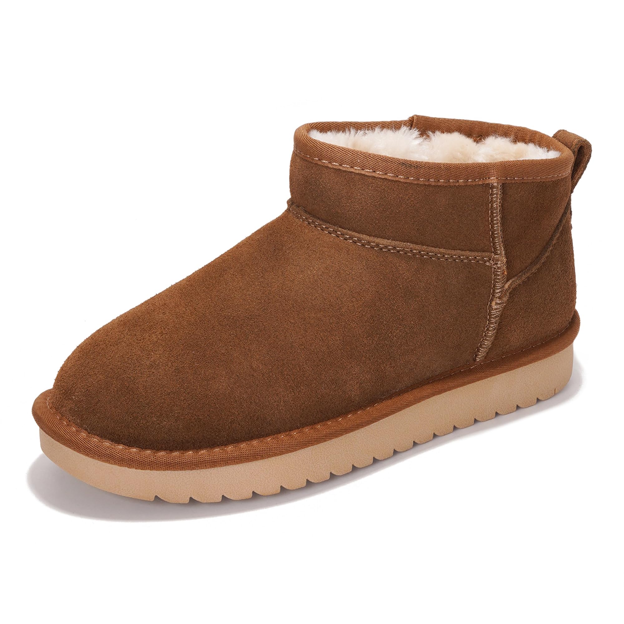 Project Cloud | "Hippy" Women Ankle Boots | 100% Genuine Suede | Water Resistant | ProjectPlush | Lightweight | Non-Slip