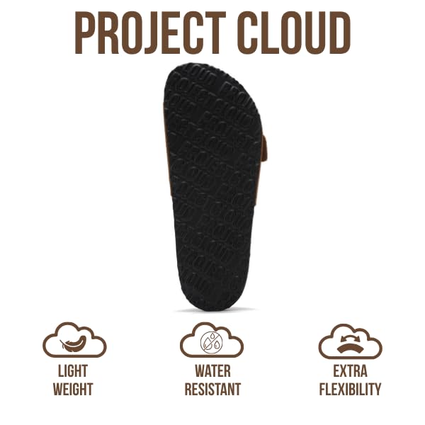 Project Cloud Women's | Genuine Leather Sandals for Women | Memory Foam | Lightweight | Non-Slip - Ibiza