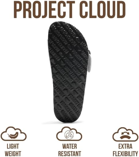 Project Cloud Women's | Genuine Leather Sandals for Women | Memory Foam | Lightweight | Non-Slip - Ibiza - Project Cloud - Sandals -Shop Project Cloud premium footwear Now!