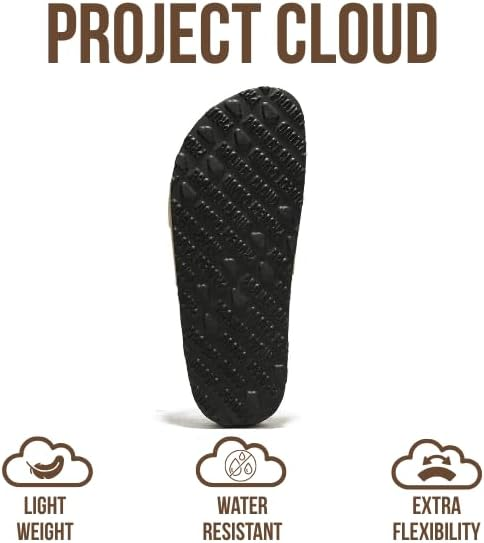 Project Cloud Women's | Genuine Leather Sandals for Women | Memory Foam | Lightweight | Non-Slip - Ibiza - Project Cloud - Sandals -Shop Project Cloud premium footwear Now!