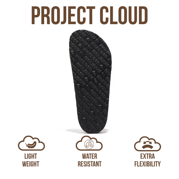 Project Cloud Women's | Genuine Leather Sandals for Women | Memory Foam | Lightweight | Non-Slip - Ibiza