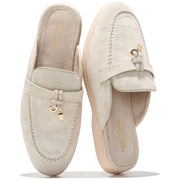 Project Cloud Women's | 100% Genuine Leather Mules | Memory Foam Insole | Lightweight | Non-Slip - Illustrious