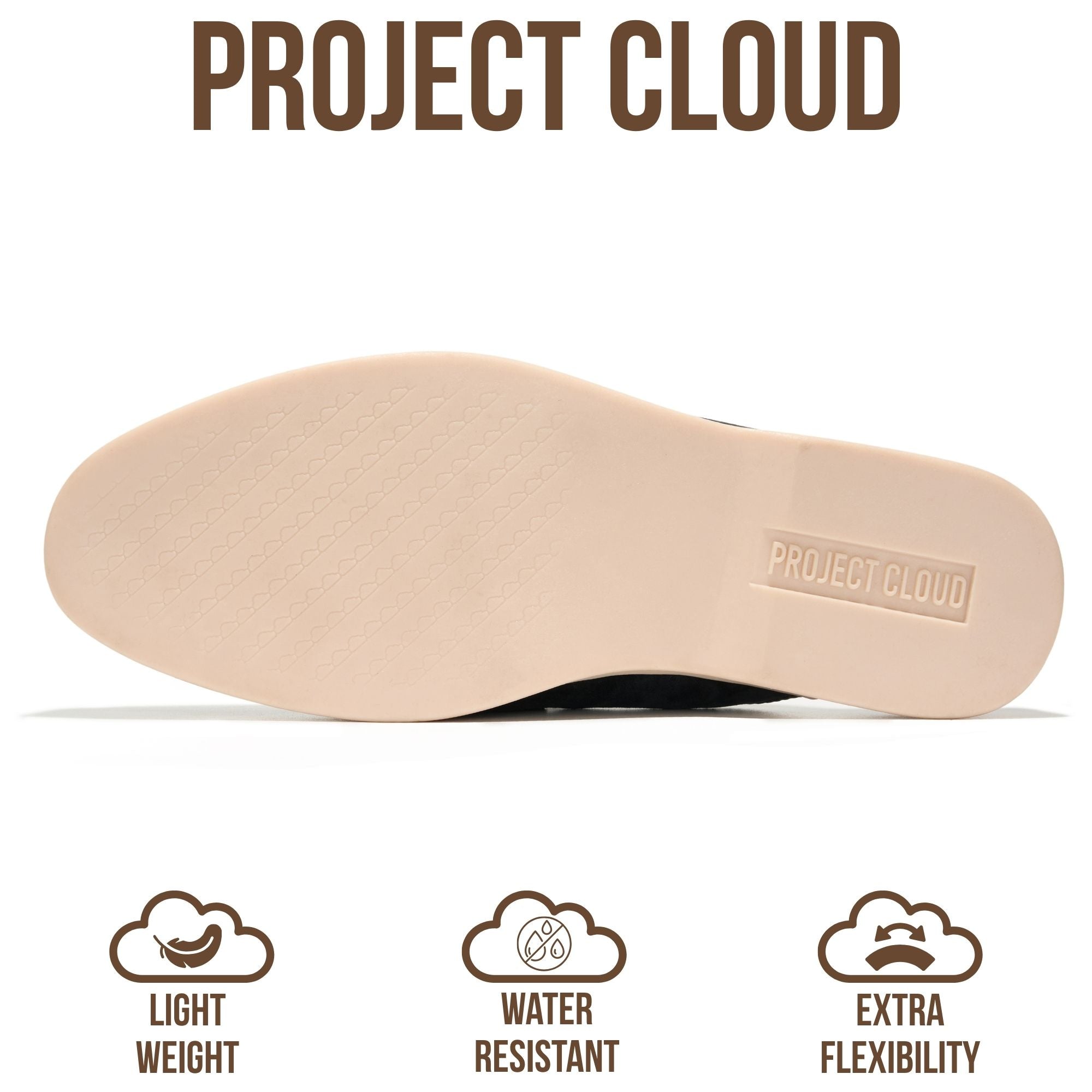Project Cloud Women's | 100% Genuine Leather Mules | Memory Foam Insole | Lightweight | Non-Slip - Illustrious