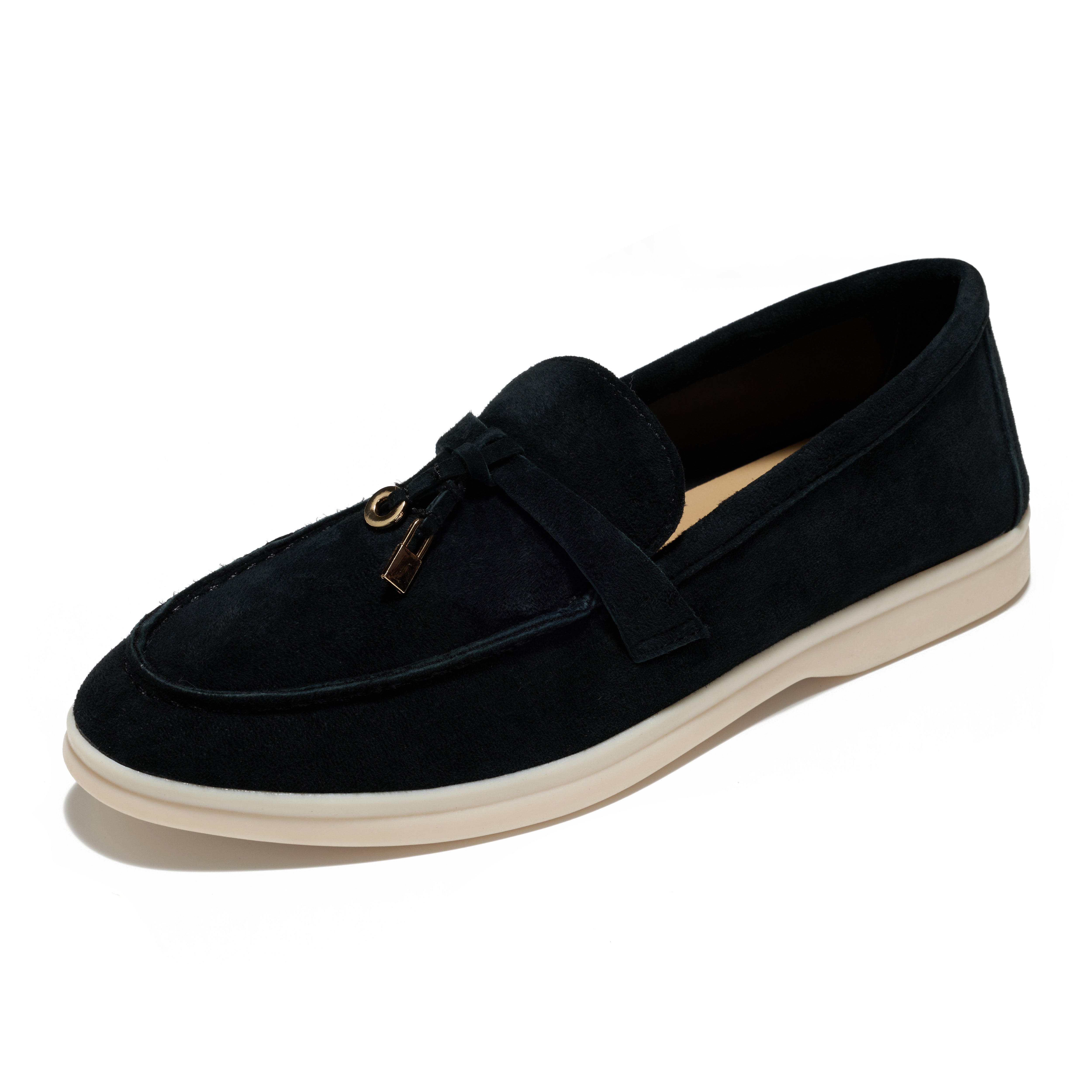 Project Cloud Women's | Moccasins Penny Loafers for Women | Genuine Leather | Memory Foam | Lightweight | Non-Slip - Iris - Project Cloud - Loafers -Shop Project Cloud premium footwear Now!