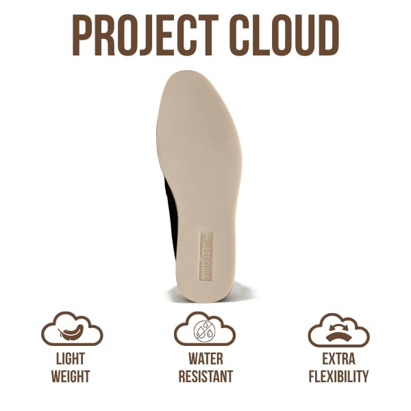 Project Cloud Women's | Moccasins Penny Loafers for Women | Genuine Leather | Memory Foam | Lightweight | Non-Slip - Iris - Project Cloud - Loafers -Shop Project Cloud premium footwear Now!