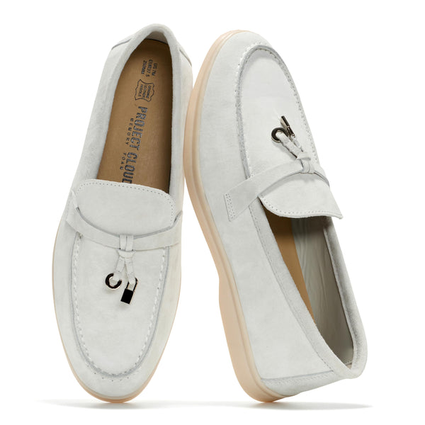 Project Cloud Women's | Moccasins Penny Loafers for Women | Genuine Leather | Memory Foam | Lightweight | Non-Slip - Iris