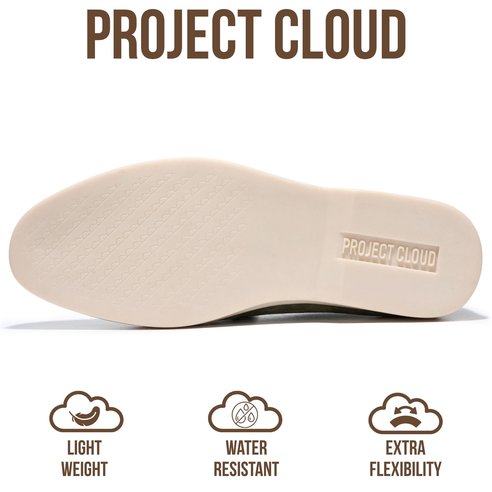 Project Cloud Women's | Moccasins Penny Loafers for Women | Genuine Leather | Memory Foam | Lightweight | Non-Slip - Iris