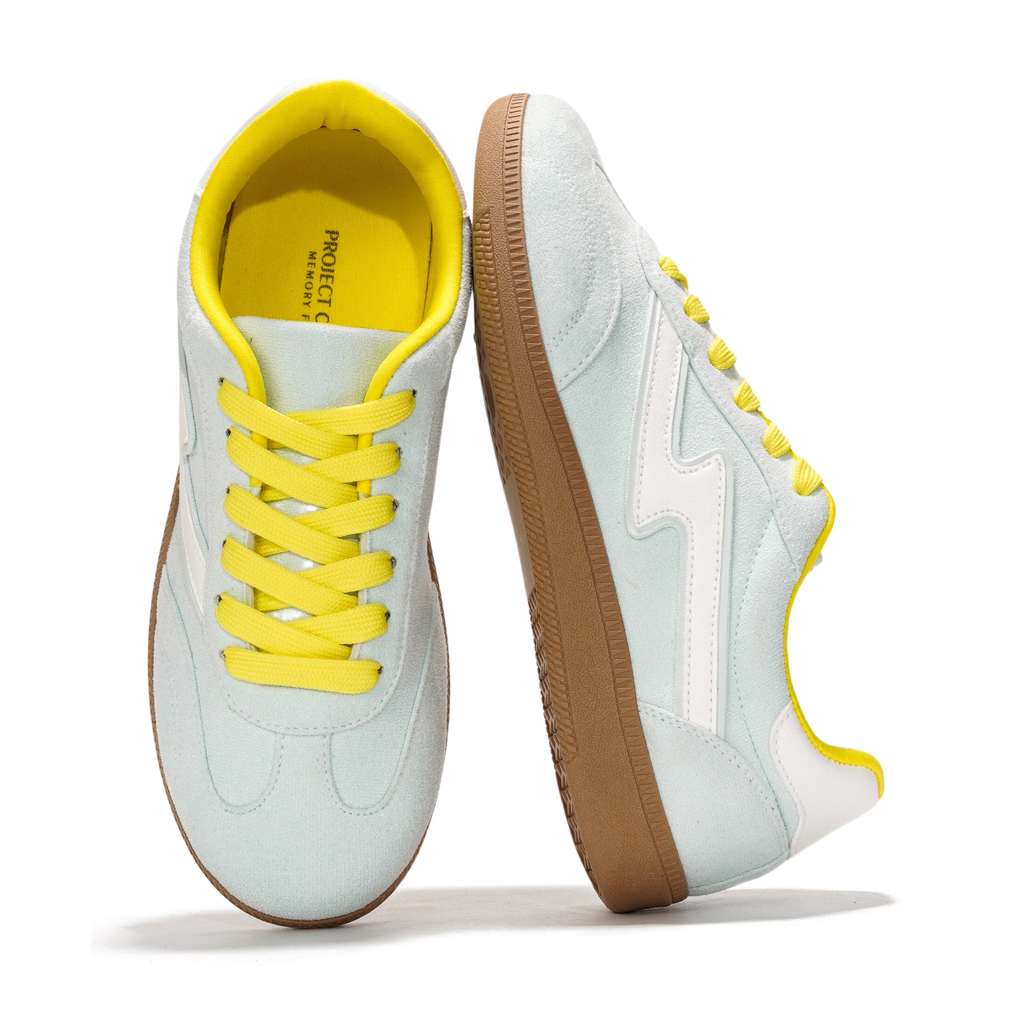 Project Cloud | "Irita" Lace-up Sneakers for Women | Memory Foam Insole | Lightweight | Non-Slip