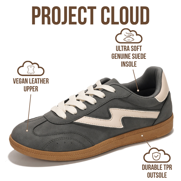Zapatillas Irita de Project Cloud: comodidad con espuma viscoelástica y diseño antideslizante 