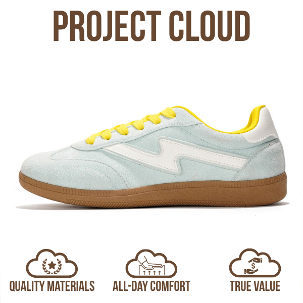 Zapatillas Irita de Project Cloud: comodidad con espuma viscoelástica y diseño antideslizante 