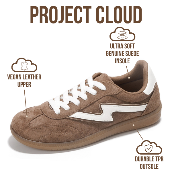Zapatillas Irita de Project Cloud: comodidad con espuma viscoelástica y diseño antideslizante 