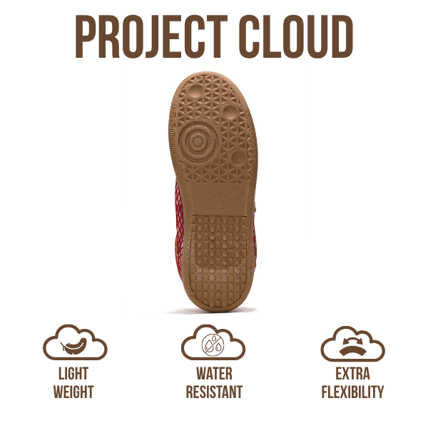 Zapatillas Irita de Project Cloud: comodidad con espuma viscoelástica y diseño antideslizante 