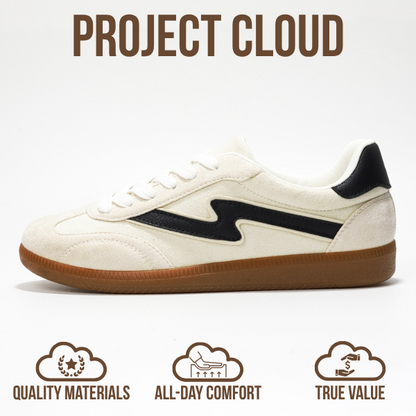 Zapatillas Irita de Project Cloud: comodidad con espuma viscoelástica y diseño antideslizante 