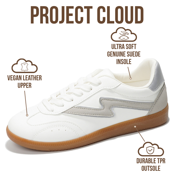 Zapatillas Irita de Project Cloud: comodidad con espuma viscoelástica y diseño antideslizante 