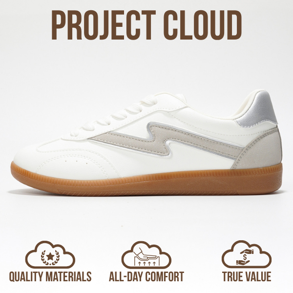 Zapatillas Irita de Project Cloud: comodidad con espuma viscoelástica y diseño antideslizante 