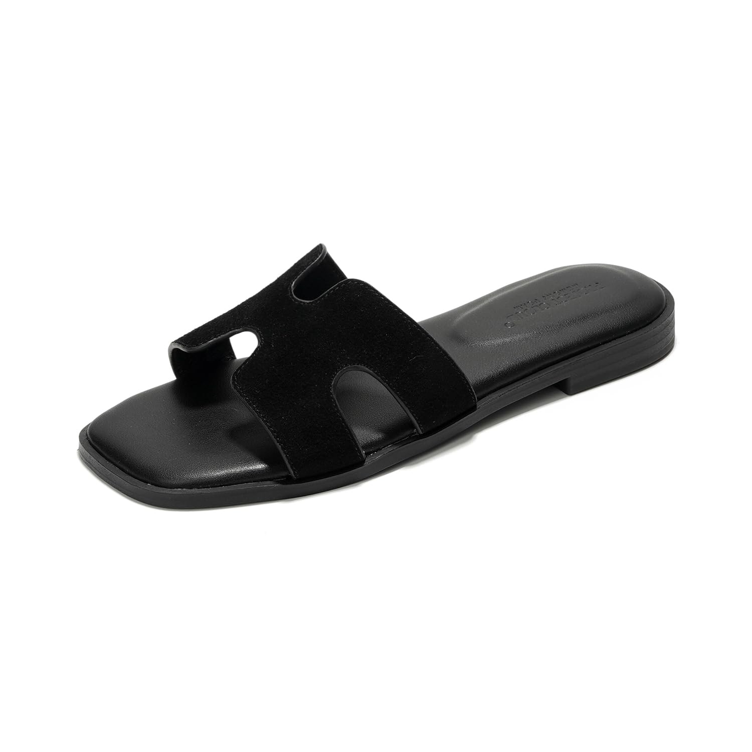 Project Cloud | "Jannel" Women Flat Summer Sandals | Genuine Leather | Memory Foam | Lightweight | Non-Slip