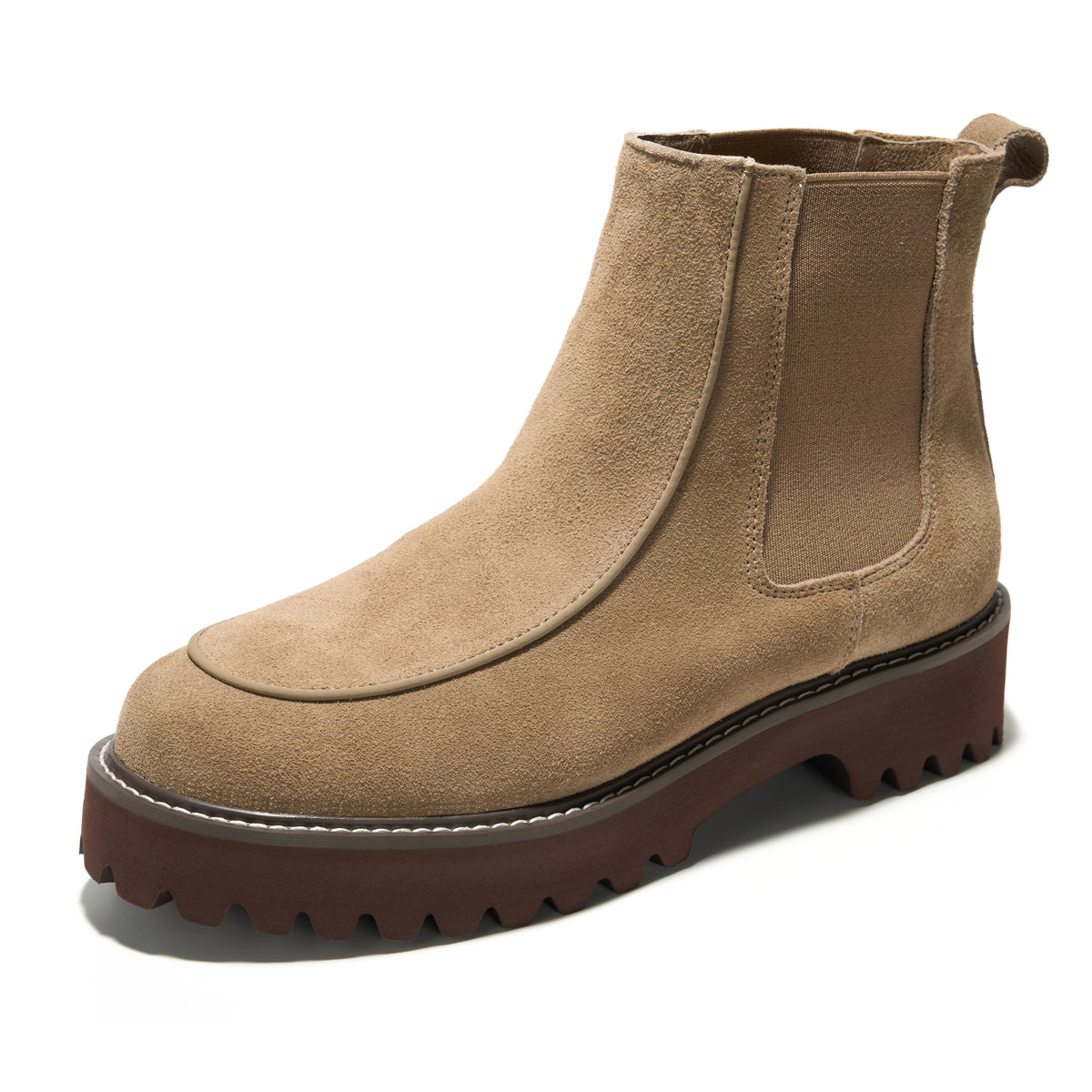 Project Cloud Women's | 100% Genuine Leather Chelsea Boots Women| Memory Foam Insole | Lightweight | Non-Slip - Jasmine