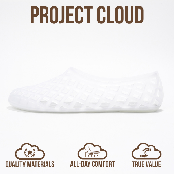 Project Cloud | "Jellz" Ballet Flats Shoes for Women | Waterproof | Lightweight | Non-Slip