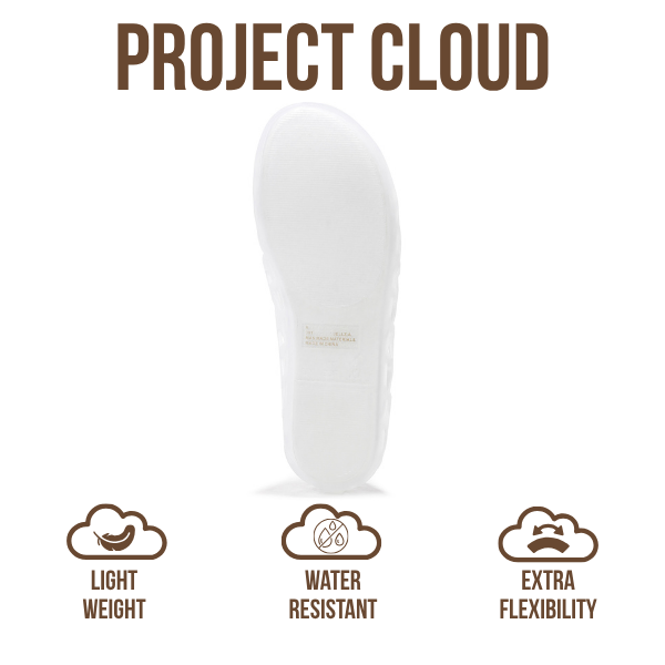 Project Cloud | "Jellz" Ballet Flats Shoes for Women | Waterproof | Lightweight | Non-Slip