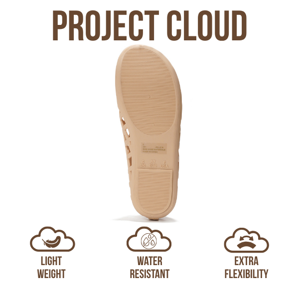 Project Cloud | "Jellz" Ballet Flats Shoes for Women | Waterproof | Lightweight | Non-Slip
