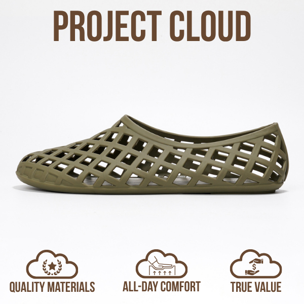 Project Cloud | "Jellz" Ballet Flats Shoes for Women | Waterproof | Lightweight | Non-Slip