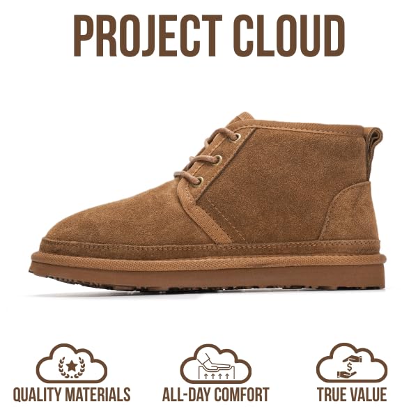 Project Cloud Women's | 100% Genuine Suede Ankle Boots | Memory Foam | Lightweight | Non-Slip - Julee - Project Cloud - Boots -Shop Project Cloud premium footwear Now!