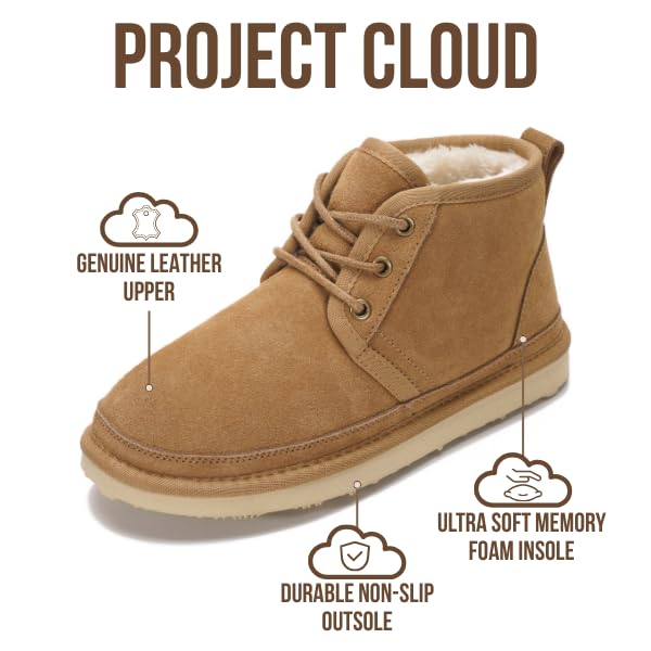 Project Cloud Women's | 100% Genuine Suede Ankle Boots | Memory Foam | Lightweight | Non-Slip - Julee - Project Cloud - Boots -Shop Project Cloud premium footwear Now!