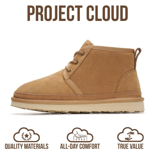 Project Cloud Women's | 100% Genuine Suede Ankle Boots | Memory Foam | Lightweight | Non-Slip - Julee - Project Cloud - Boots -Shop Project Cloud premium footwear Now!