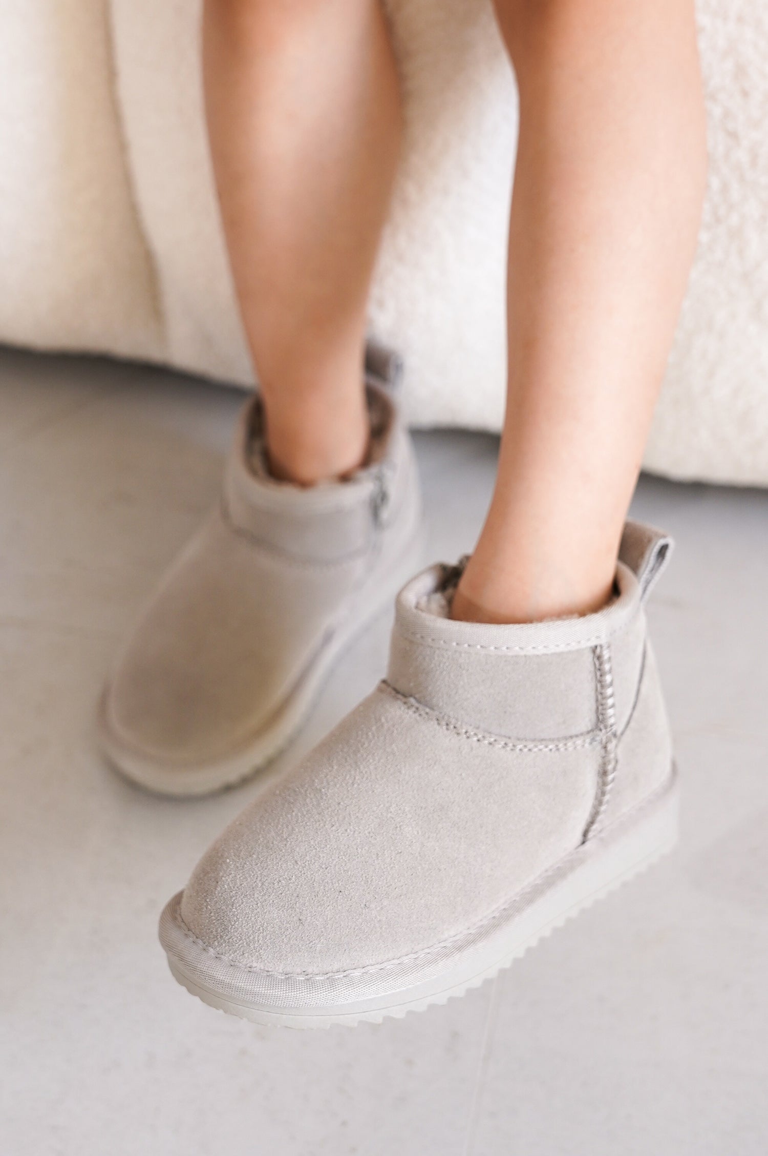 Project Cloud | "Julia" Ankle Boots for Girls | Genuine Leather | Memory Foam | Lightweight | Non-Slip