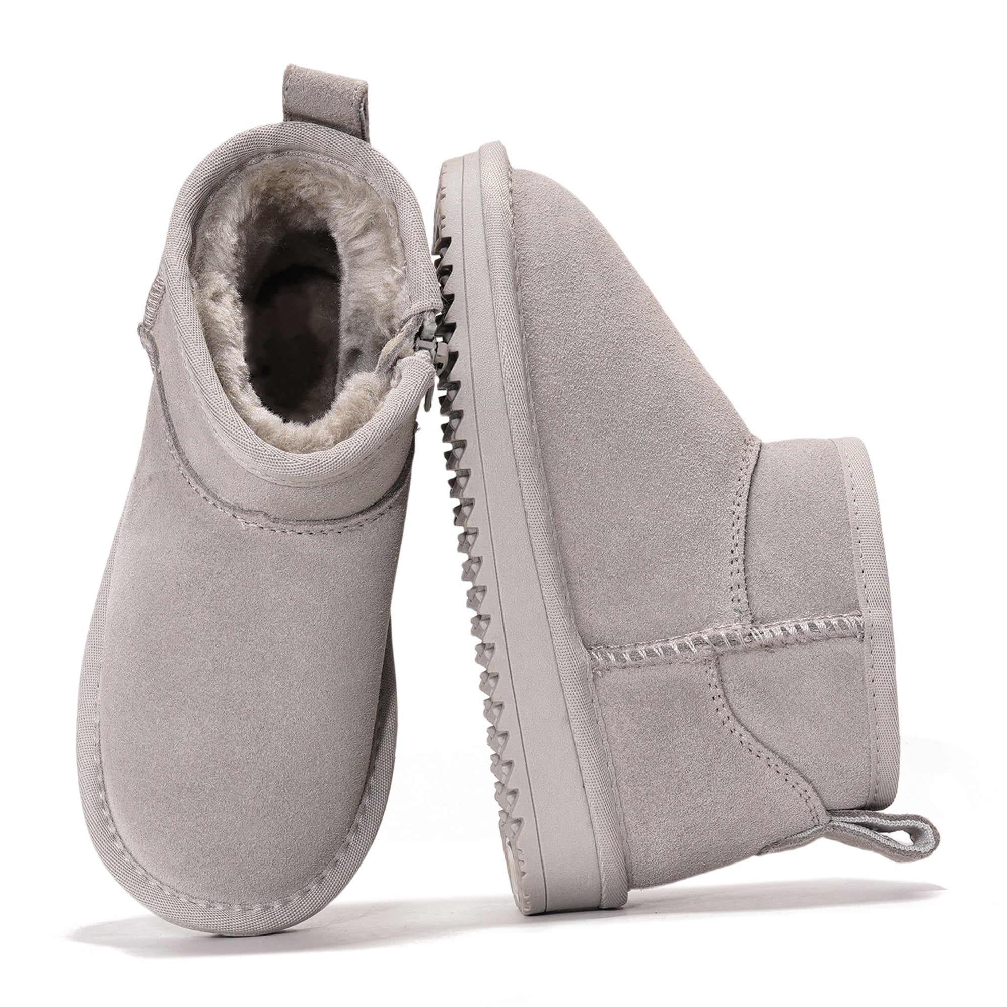 Project Cloud | "Julia" Ankle Boots for Girls | Genuine Leather | Memory Foam | Lightweight | Non-Slip