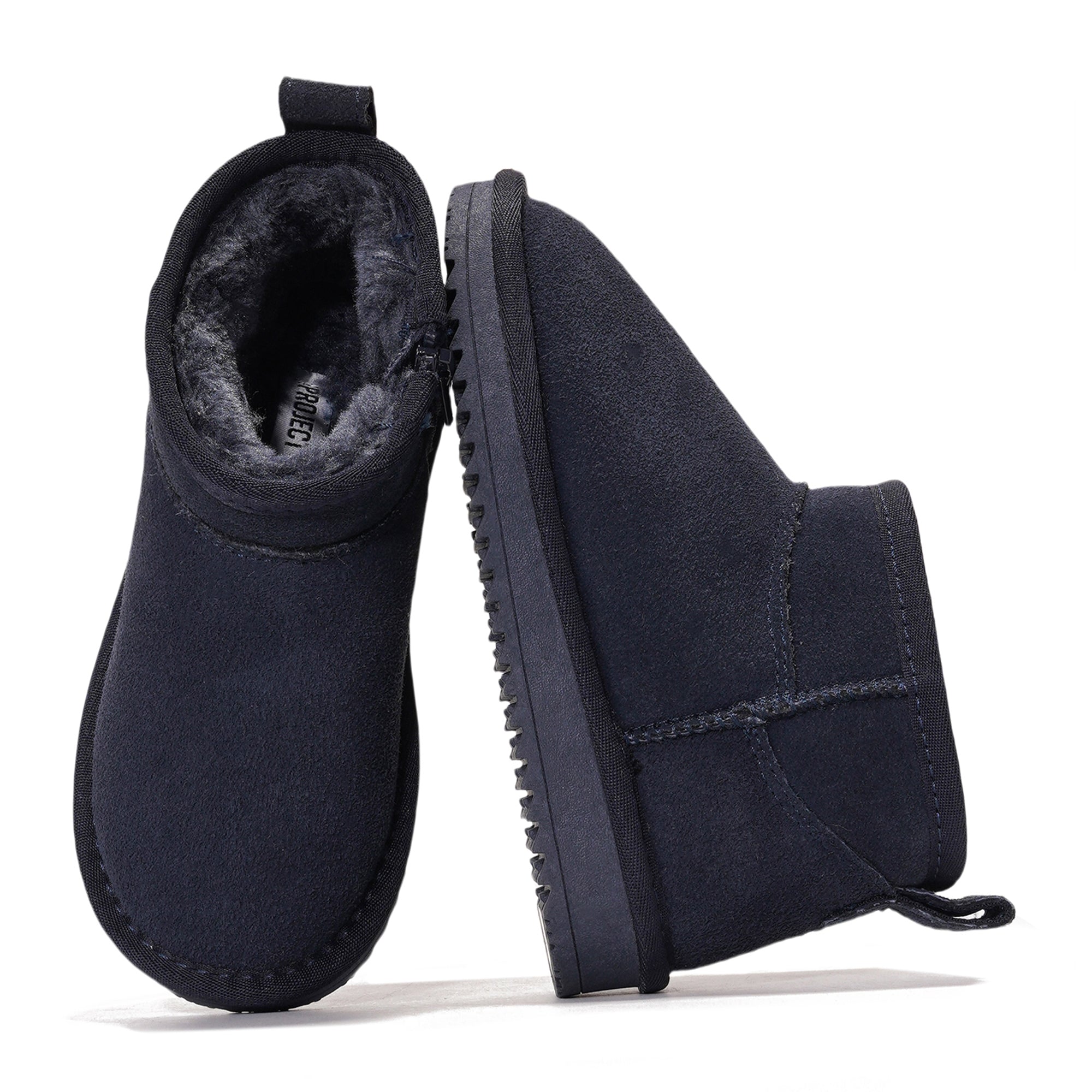 Project Cloud | "Julia" Ankle Boots for Girls | Genuine Leather | Memory Foam | Lightweight | Non-Slip
