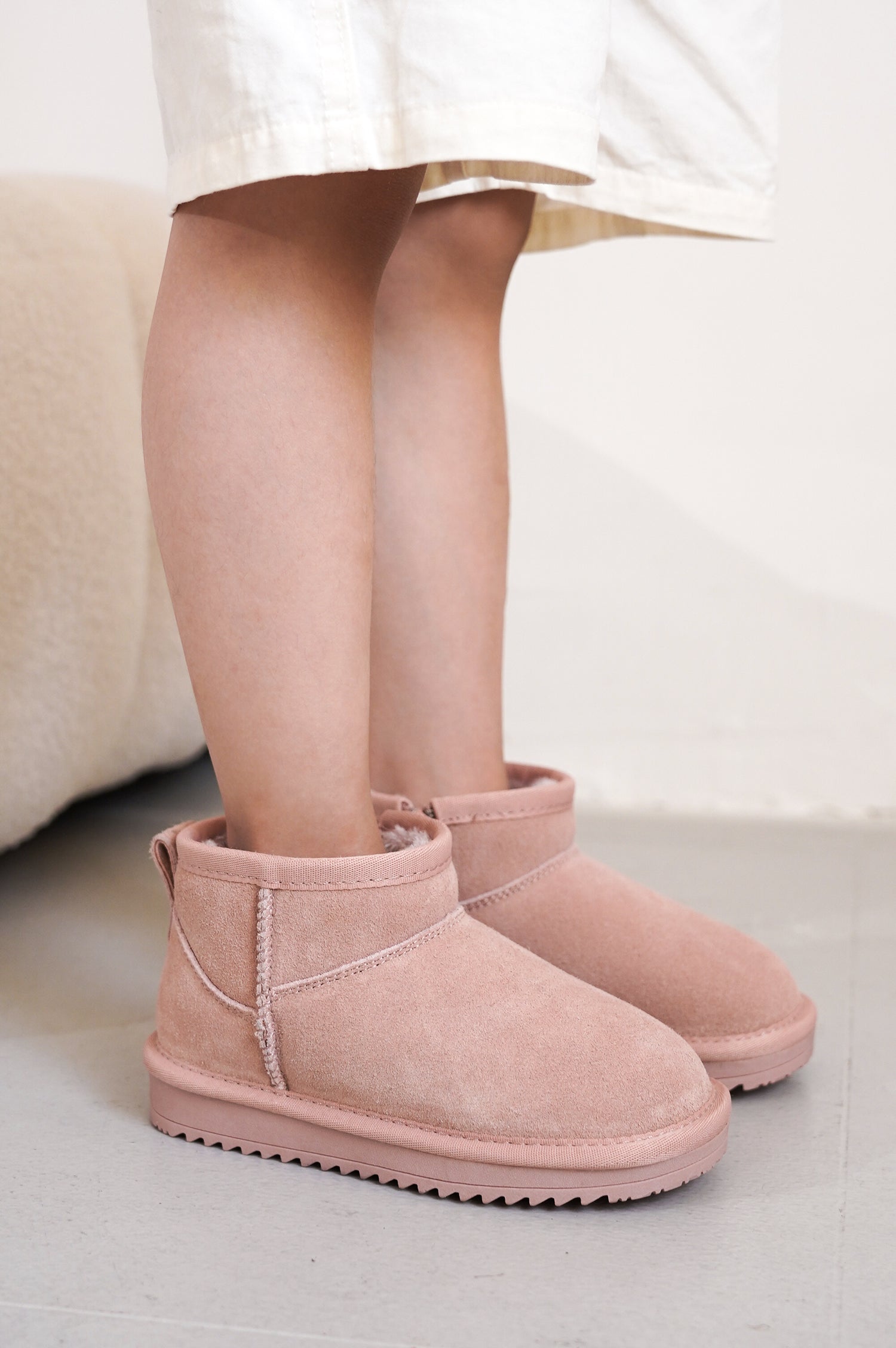 Project Cloud | "Julia" Ankle Boots for Girls | Genuine Leather | Memory Foam | Lightweight | Non-Slip