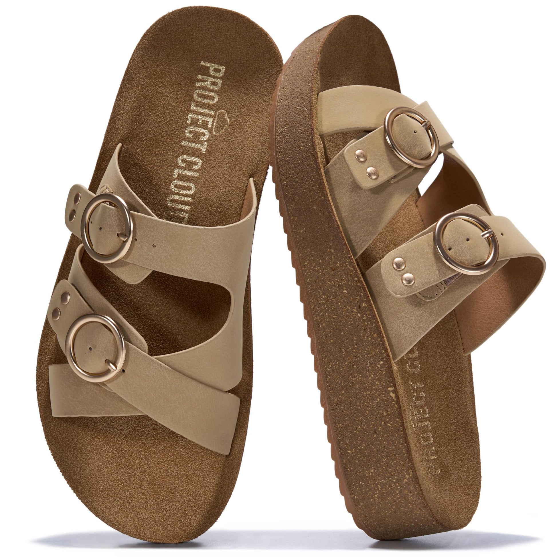 Project Cloud Women's | Eco-Crafted Leather Women's Summer Shoes | Lightweight | Non-Slip - Kristi - Project Cloud - Sandals -Shop Project Cloud premium footwear Now!