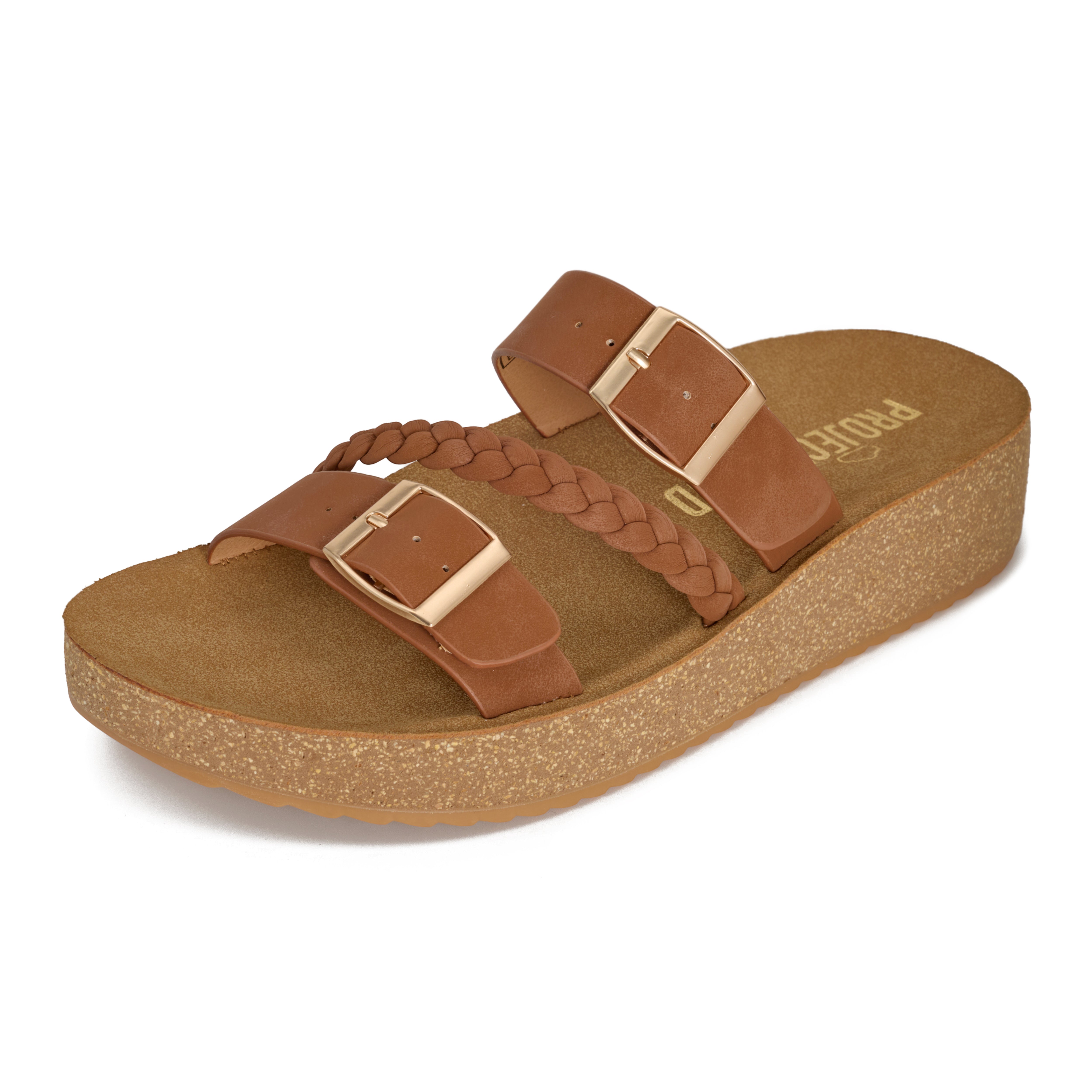 Project Cloud Women's | Eco-Crafted Leather Womens Summer Shoes | Lightweight | Non-Slip - Kreme - Project Cloud - Sandals -Shop Project Cloud premium footwear Now!