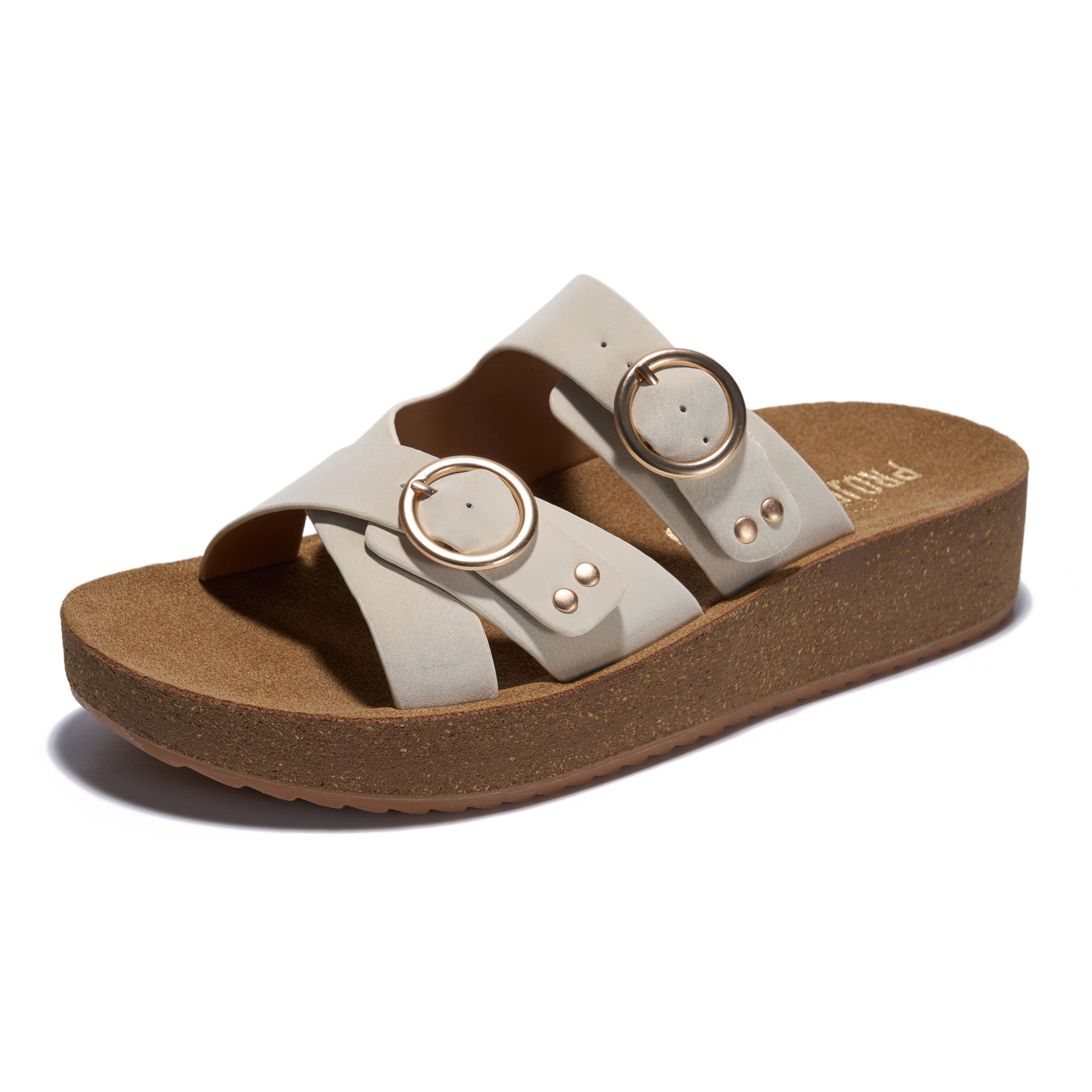 Project Cloud Women's | Eco-Crafted Leather Women's Summer Shoes | Lightweight | Non-Slip - Kristi - Project Cloud - Sandals -Shop Project Cloud premium footwear Now!