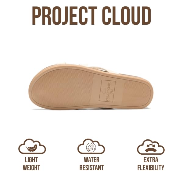 Project Cloud Summer Slides for Women 2026 | Plush and Soft Insole | Lightweight | Non-Slip - Lasso - Project Cloud - Sandals -Shop Project Cloud premium footwear Now!