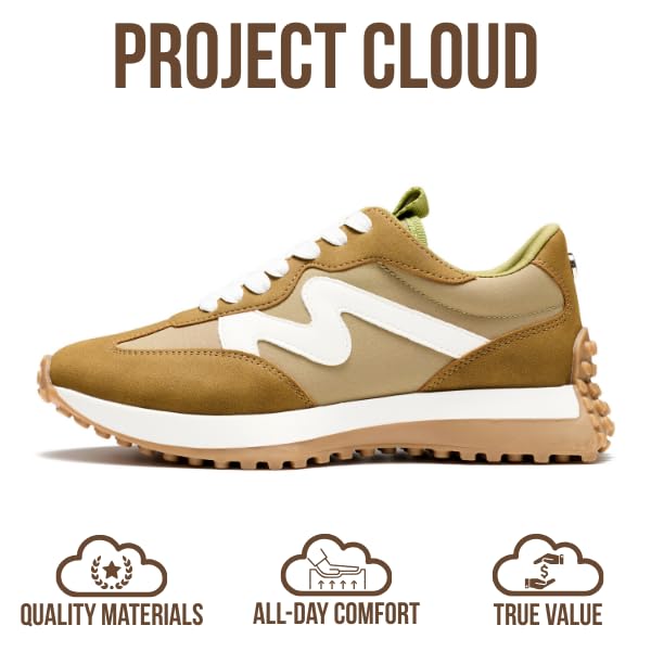 Project Cloud Women's | Canvas Upper Sneakers for Women | Memory Foam | Lightweight | Non-Slip - Lecco - Project Cloud - Sneaker -Shop Project Cloud premium footwear Now!