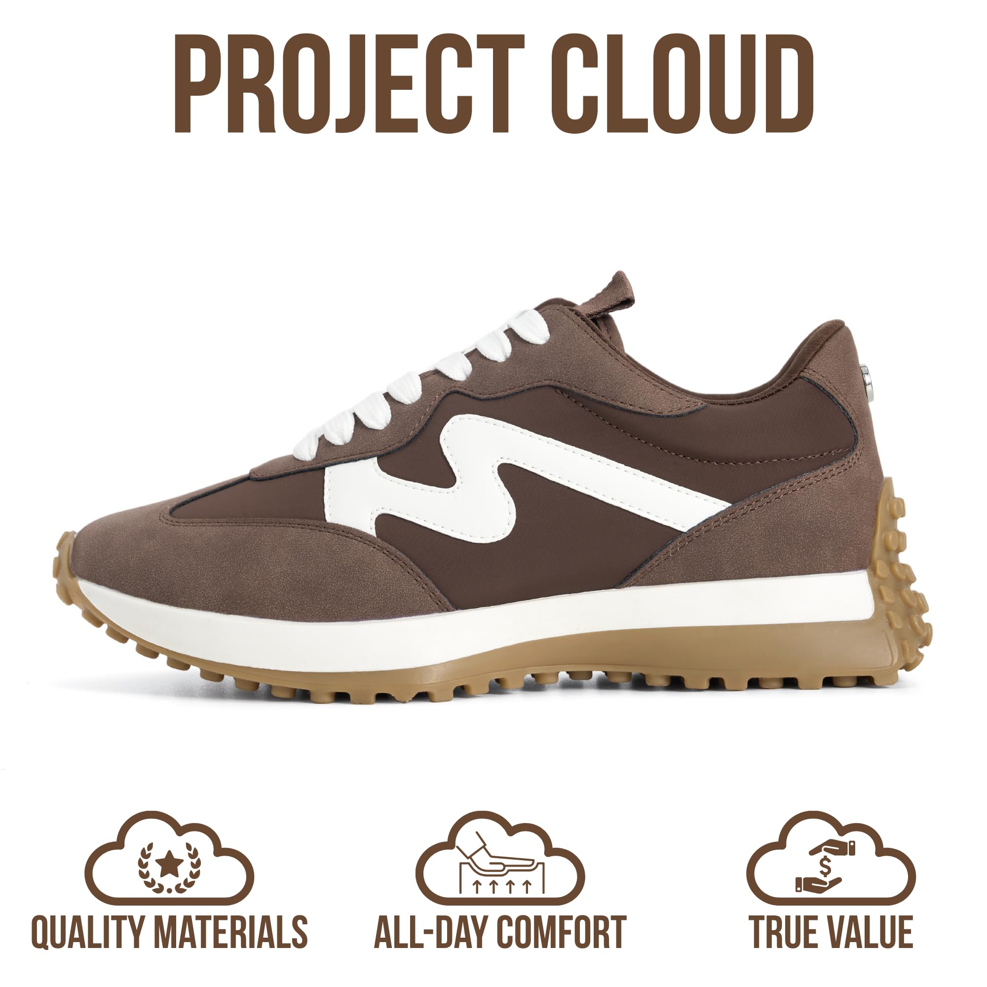 Project Cloud Women's | Canvas Upper Sneakers for Women | Memory Foam | Lightweight | Non-Slip - Lecco - Project Cloud - Sneaker -Shop Project Cloud premium footwear Now!