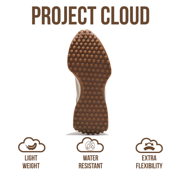 Zapatillas Lecco de Project Cloud: lona ligera, antideslizante y lavable 