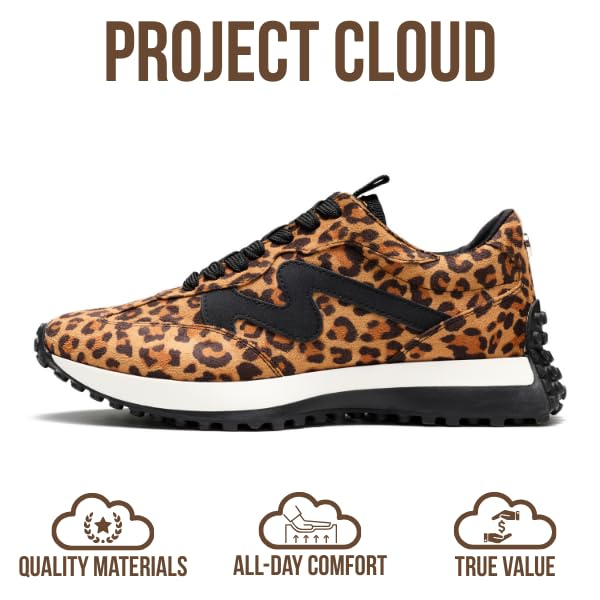 Project Cloud Women's | Canvas Upper Sneakers for Women | Memory Foam | Lightweight | Non-Slip - Lecco - Project Cloud - Sneaker -Shop Project Cloud premium footwear Now!