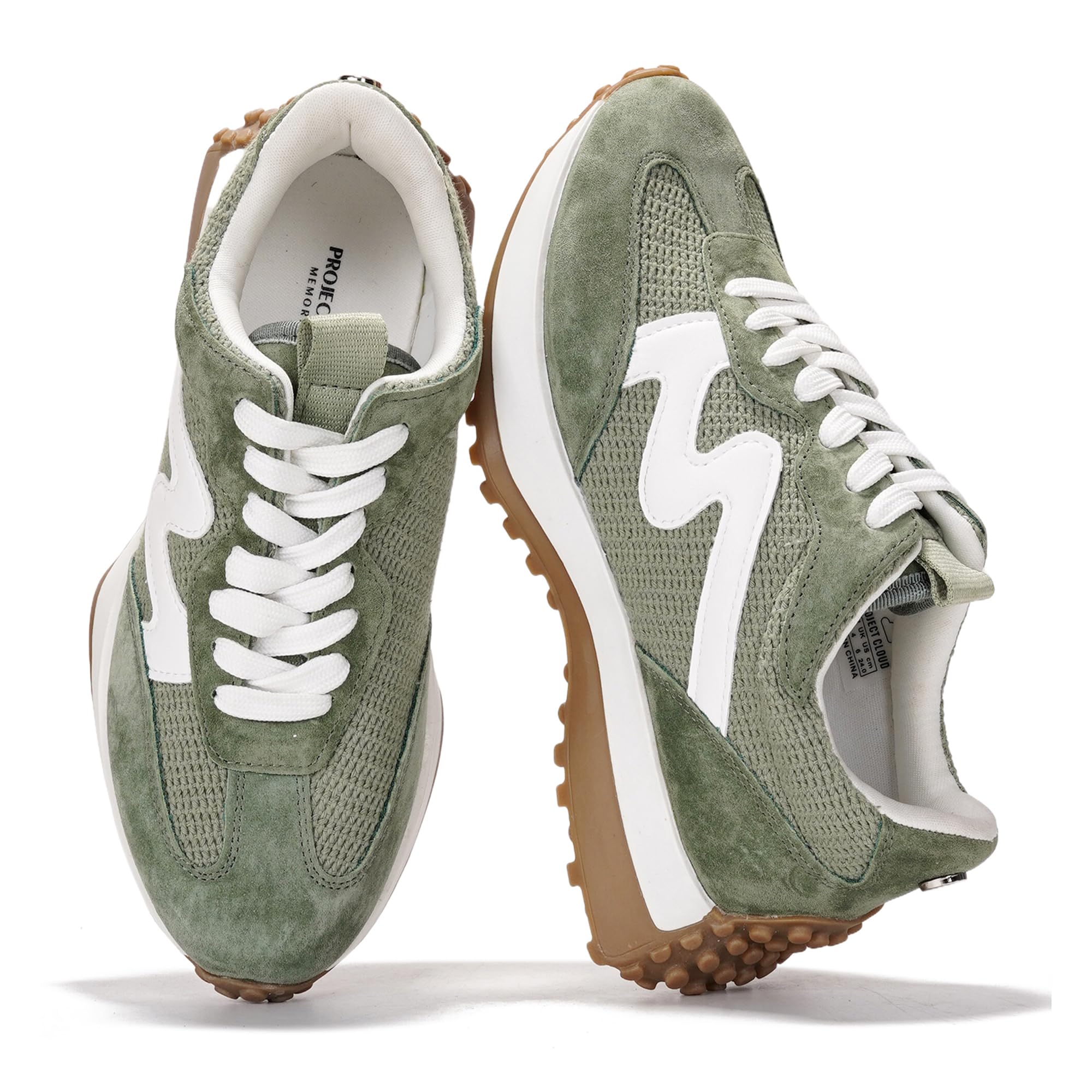 Project Cloud | "Lecco" Sneakers for Women | Canvas Upper | Lightweight | Non-Slip