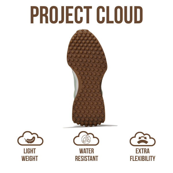 Zapatillas Lecco de Project Cloud: lona ligera, antideslizante y lavable 