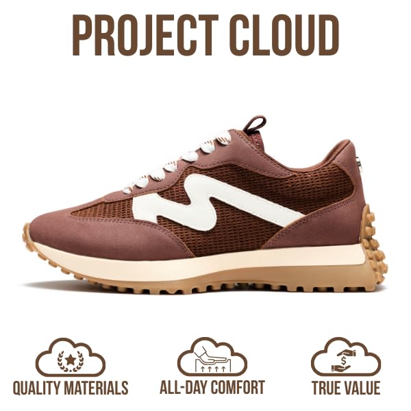 Project Cloud Women's | Canvas Upper Sneakers for Women | Memory Foam | Lightweight | Non-Slip - Lecco - Project Cloud - Sneaker -Shop Project Cloud premium footwear Now!