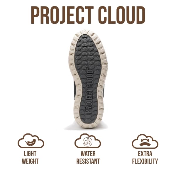 Project Cloud Women's | Snow Boots for Women | Genuine Suede | Memory Foam | Lightweight | Non-Slip - Leonora
