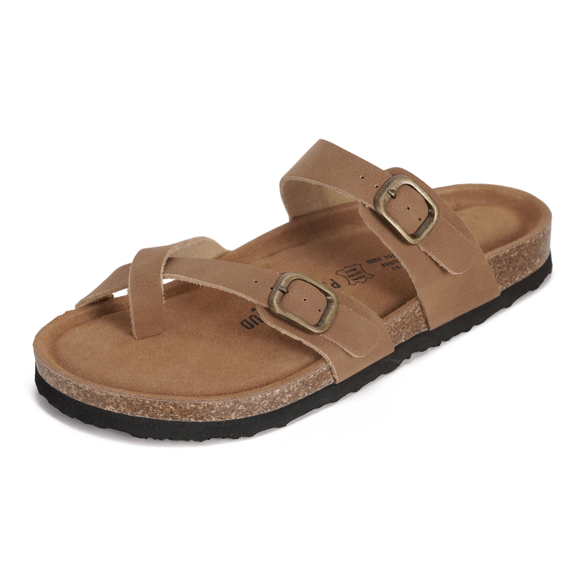 Project Cloud Women's | Genuine Leather Sandals | Memory Foam | Lightweight | Non-Slip - Lian - Project Cloud - Sandals -Shop Project Cloud premium footwear Now!