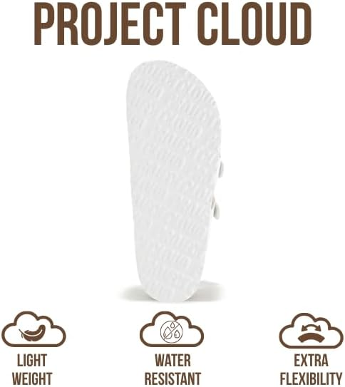 Project Cloud Women's | Genuine Leather Sandals | Memory Foam | Lightweight | Non-Slip - Lian - Project Cloud - Sandals -Shop Project Cloud premium footwear Now!